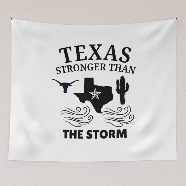 Item preview, Texas Stronger Than The Strom designed and sold by ANNINOART ⭐⭐⭐⭐⭐.