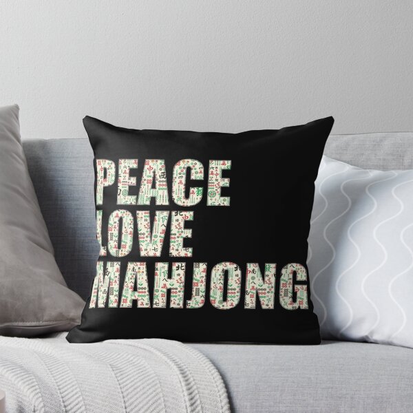 Item preview, PEACE • LOVE • MAHJONG designed and sold by PCStudio57.