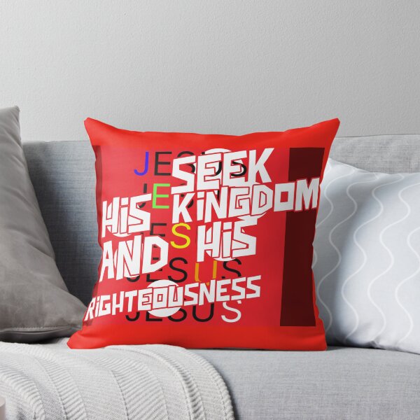 Item preview, SEEK HIS KINGDOM AND HIS RIGHTEOUSNESS designed and sold by WS-C-O-A-H-S.