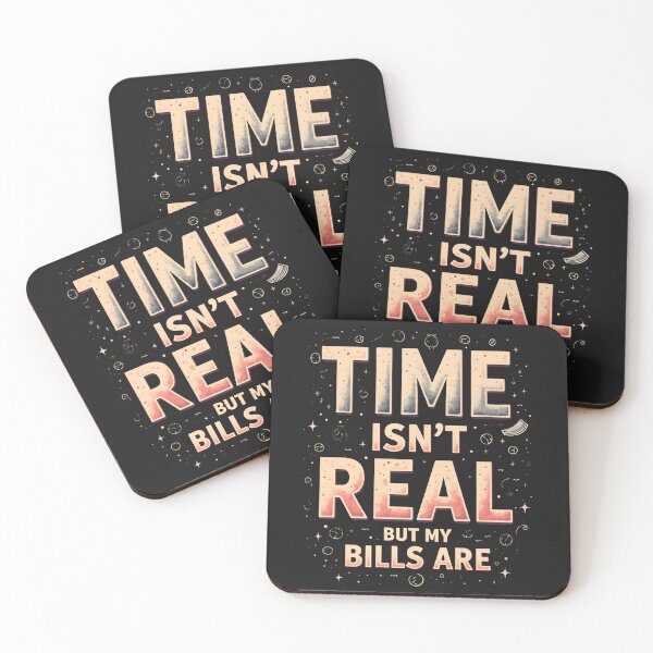 Item preview, Time Isn’t Real design designed and sold by MondeMade.
