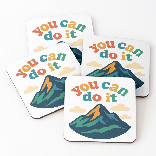 Item preview, You can do it mountain designed and sold by YourFavBuddy.