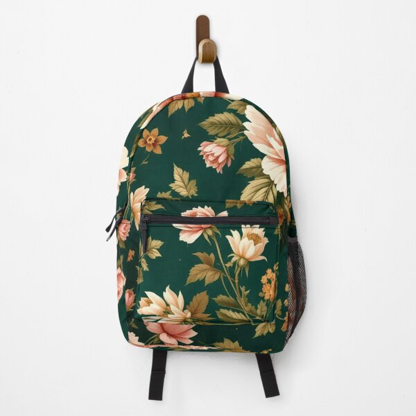 Item preview, Elegant Peony Garden in Deep Green Harmony designed and sold by semenol.