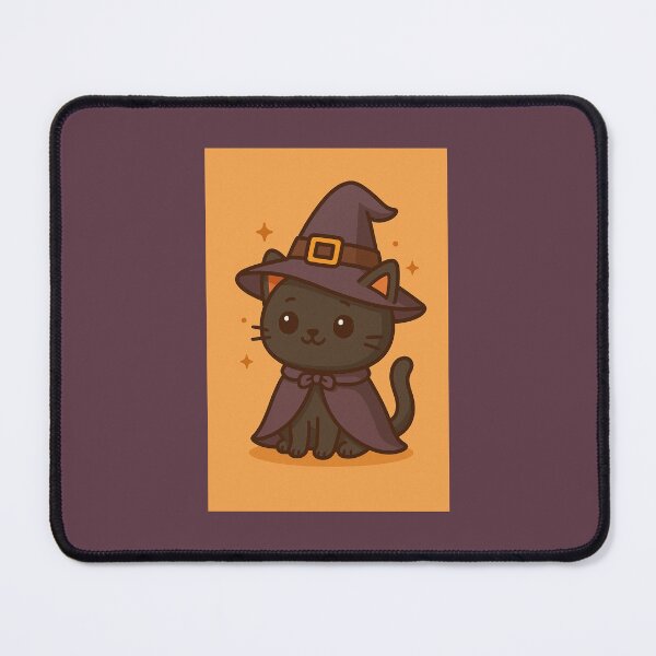 Item preview, Witchy black cat designed and sold by tteaag.