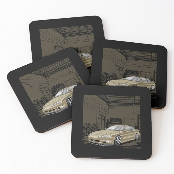 Item preview,  Vector Cartoon Style Toyota Soarer designed and sold by TrilogyMerch.