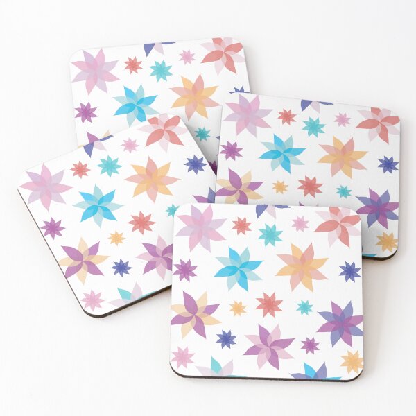 Item preview, Colorful Flower Pattern designed and sold by QuokkaLLC.