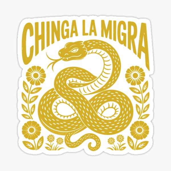 Item preview, Chinga La Migra Anti Trump  designed and sold by ketkacreations.