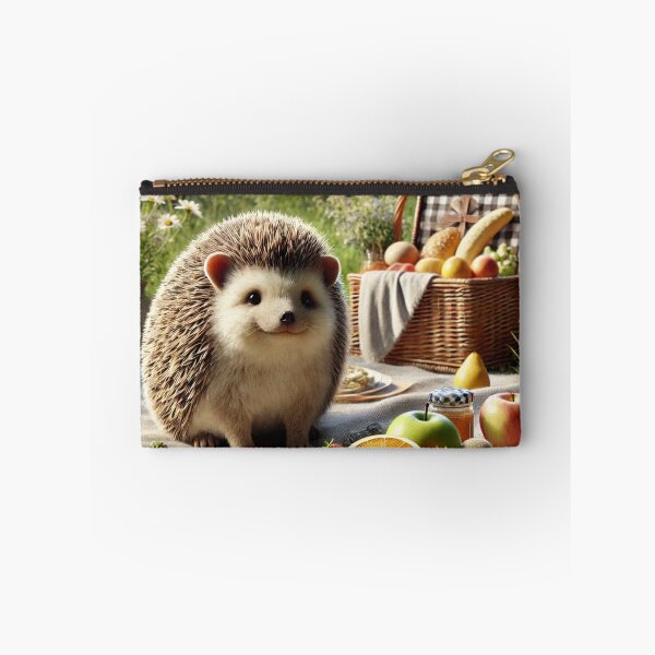 Item preview, Cute Hedgehog at a Summer Picnic designed and sold by Simon Widhopf.