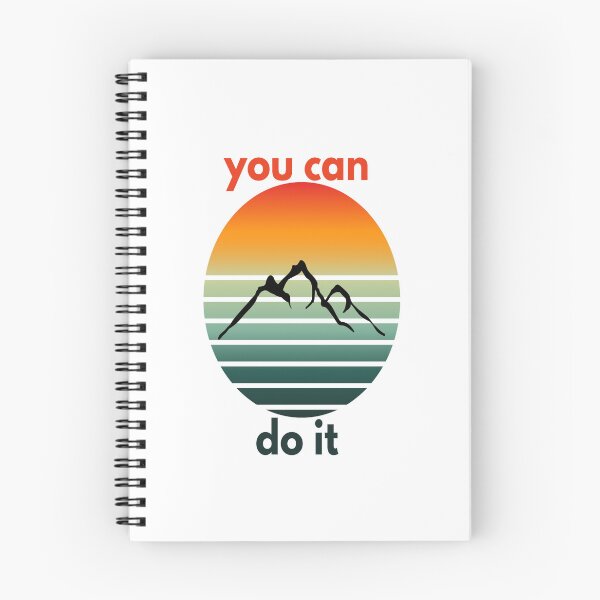 Item preview, You can do it retro mountain designed and sold by YourFavBuddy.