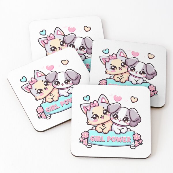 Item preview, Girl Power Kawaii  designed and sold by  ViralVisionsCreating .