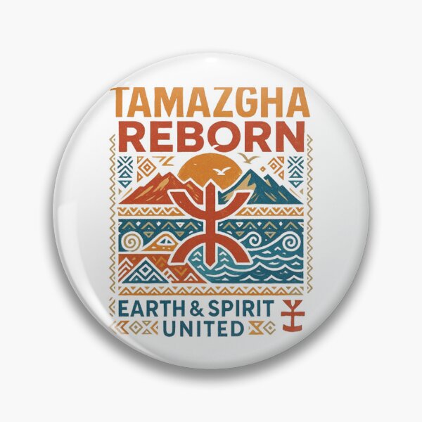 Item preview, "Tamazgha Reborn – Earth & Spirit United ⵣ" designed and sold by salimarts5dz.