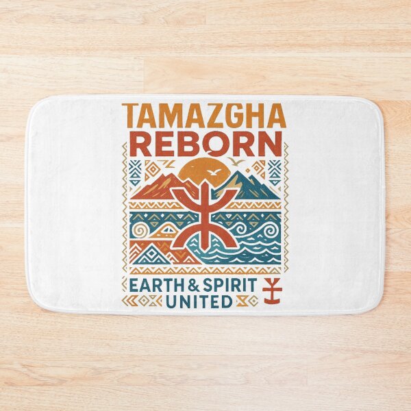 Item preview, "Tamazgha Reborn – Earth & Spirit United ⵣ" designed and sold by salimarts5dz.