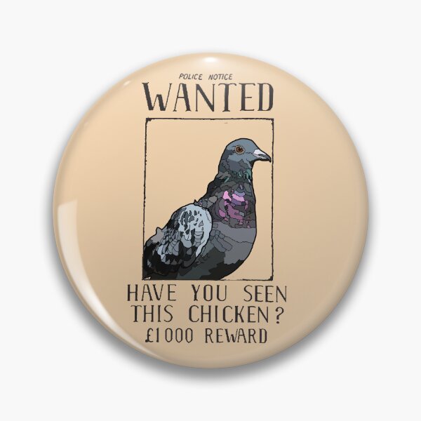 Item preview, Scabby Sam the Pigeon Wanted Poster designed and sold by ProfanityFarm.