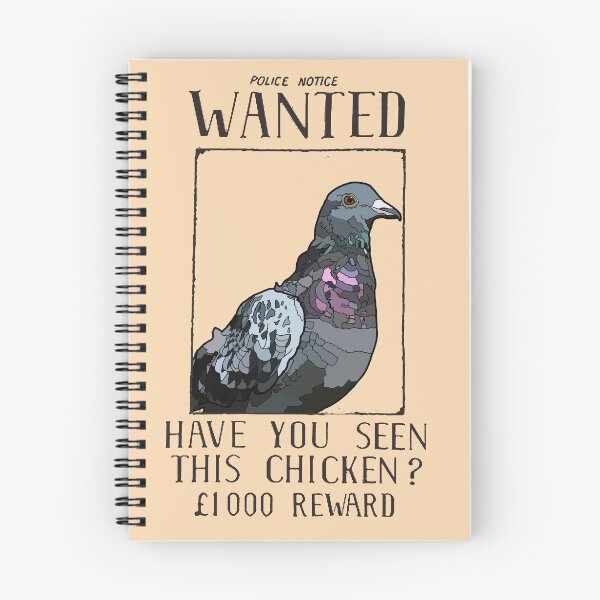 Item preview, Scabby Sam the Pigeon Wanted Poster designed and sold by ProfanityFarm.