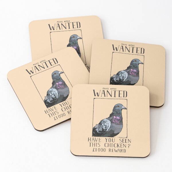 Item preview, Scabby Sam the Pigeon Wanted Poster designed and sold by ProfanityFarm.