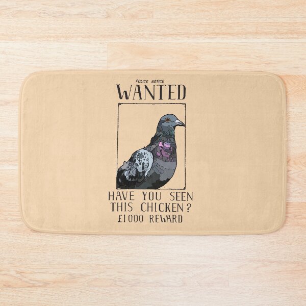 Item preview, Scabby Sam the Pigeon Wanted Poster designed and sold by ProfanityFarm.