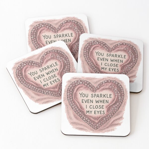Item preview, You Sparkle Even When I Close My Eyes Heart designed and sold by Owcomm.