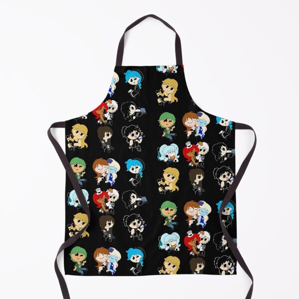 Item preview, The CHIBI Heart Mafia - The Black Heart Mafia designed and sold by SidGalsGallery.