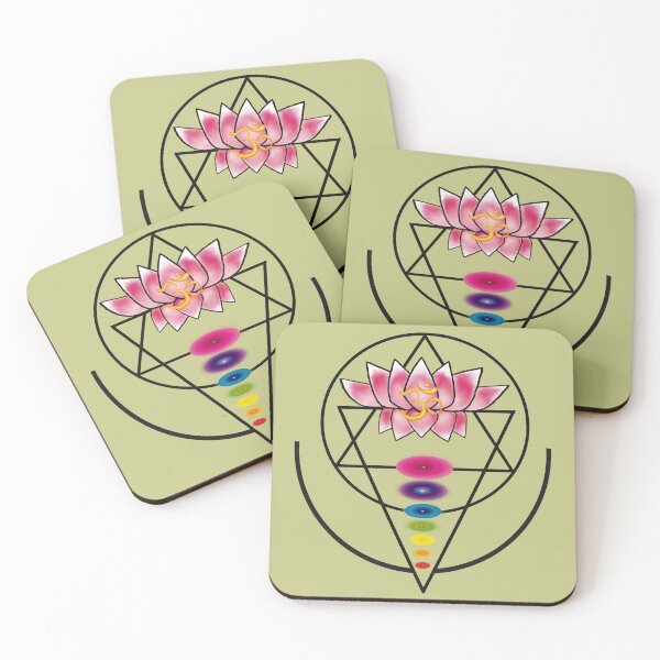 Item preview, Lotus Flower with Chakras and Sacred Geometry designed and sold by Lemnisc8te.