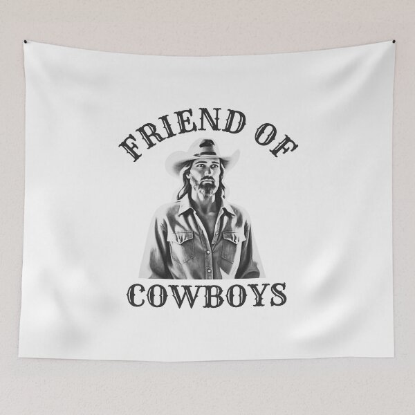 Item preview, Jesus-Friend of Cowboys designed and sold by WillyGuyDesigns.