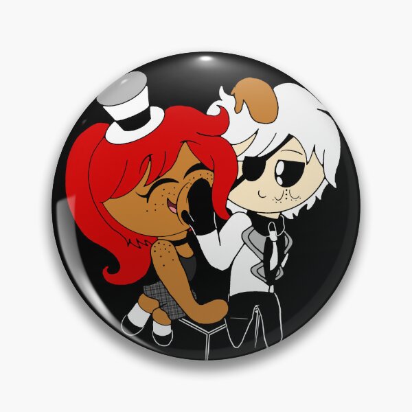 Item preview, CHIBI Scarlett and Caspian! - The Black Heart Mafia designed and sold by SidGalsGallery.