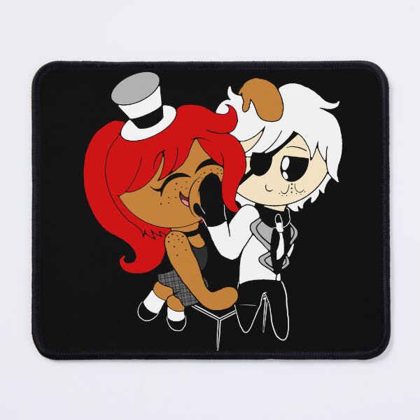 Item preview, CHIBI Scarlett and Caspian! - The Black Heart Mafia designed and sold by SidGalsGallery.