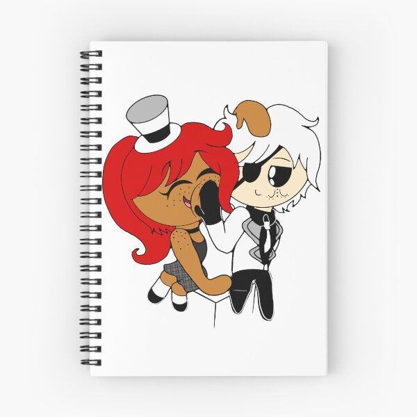 Item preview, CHIBI Scarlett and Caspian! - The Black Heart Mafia designed and sold by SidGalsGallery.