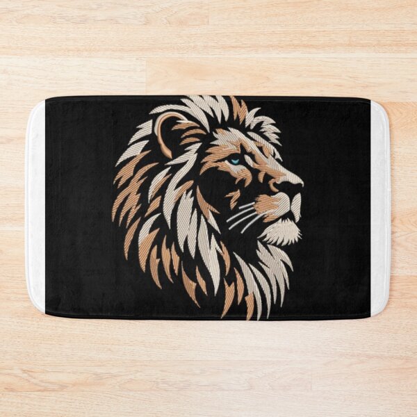 Item preview, Lion head motif tshirt designed and sold by Minerbetter.