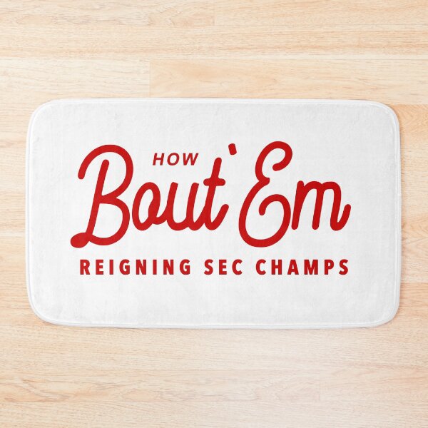 Item preview, UGA How Bout'Em Reigning SEC Champs Print designed and sold by PUSH Proper Prints.