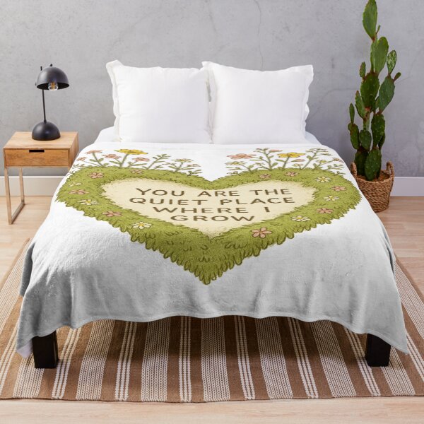 Item preview, You Are The Quiet Place Where I Grow Heart Garden designed and sold by Owcomm.