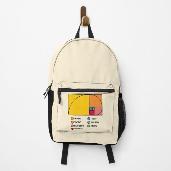Item preview, Week Day Graph Monday Golden Ratio by Tobe Fonseca designed and sold by Tobe Fonseca®.