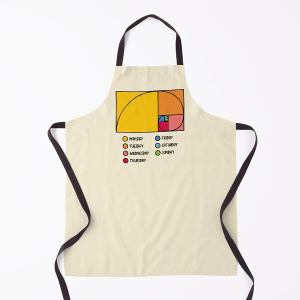 Item preview, Week Day Graph Monday Golden Ratio by Tobe Fonseca designed and sold by Tobe Fonseca®.