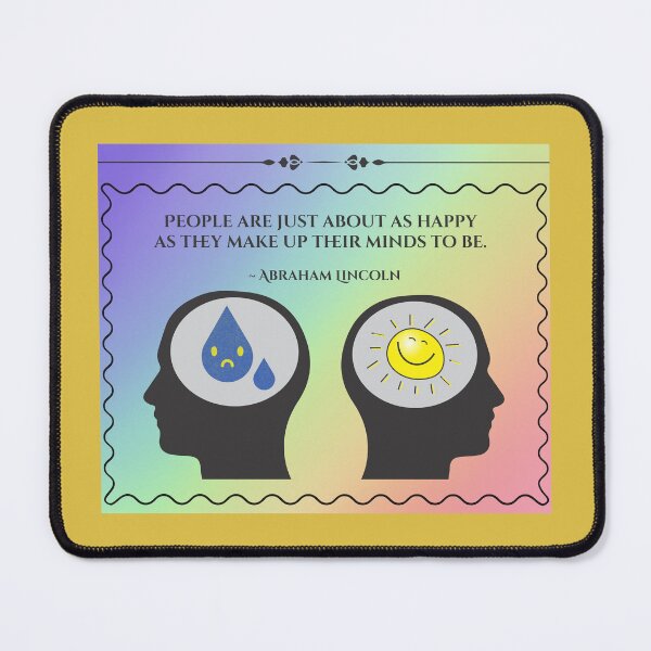 Item preview, Lincoln: Happy as You Make Up Your Mind designed and sold by EJVisuals.