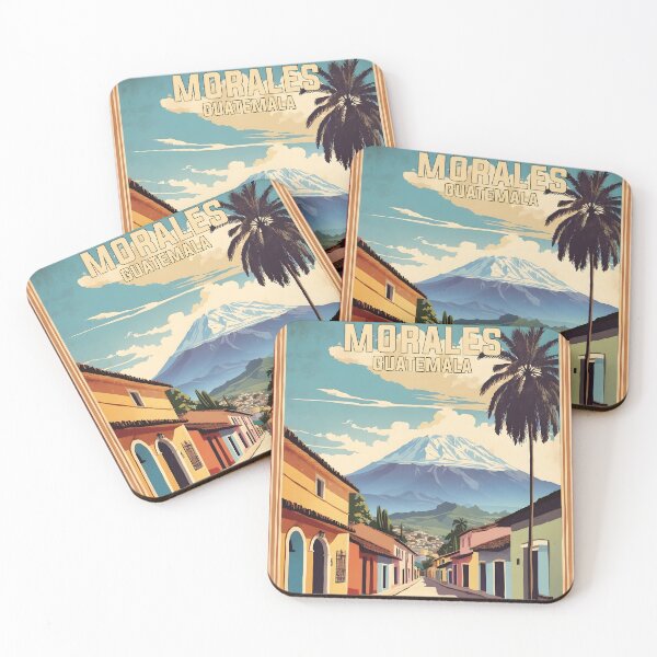 Item preview, Morales Guatemala Vintage Poster Tourism  designed and sold by TravelersGems.