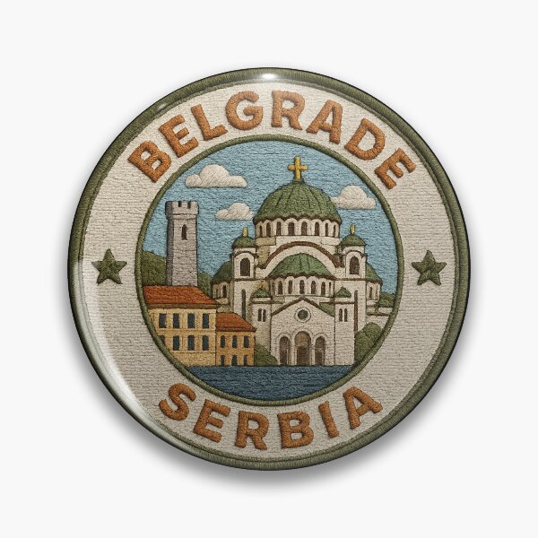 Item preview, Belgrade, Serbia – Saint Sava Skyline designed and sold by Girih.