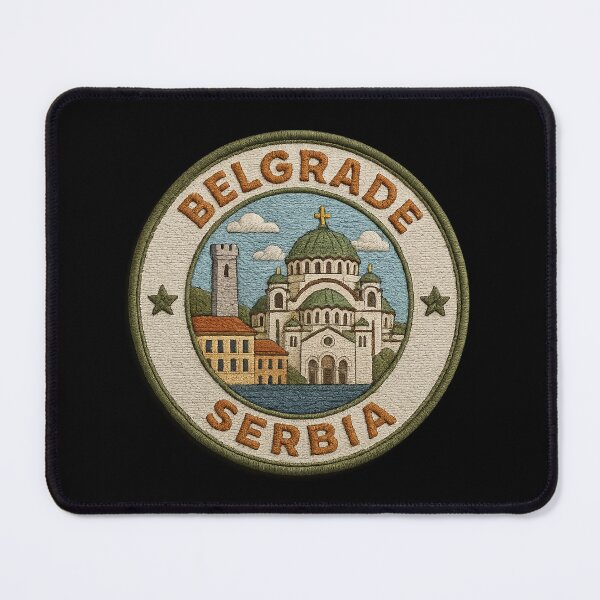 Item preview, Belgrade, Serbia – Saint Sava Skyline designed and sold by Girih.