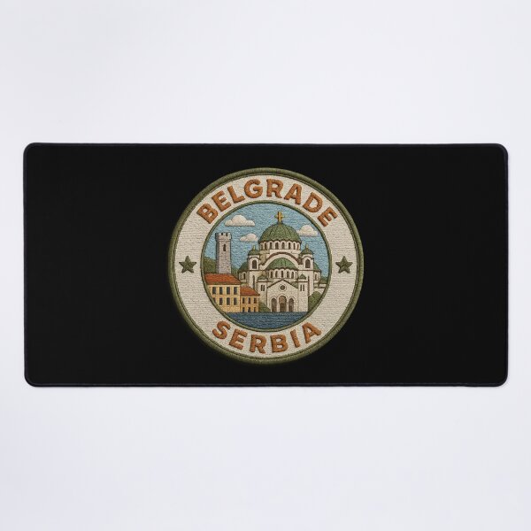 Item preview, Belgrade, Serbia – Saint Sava Skyline designed and sold by Girih.