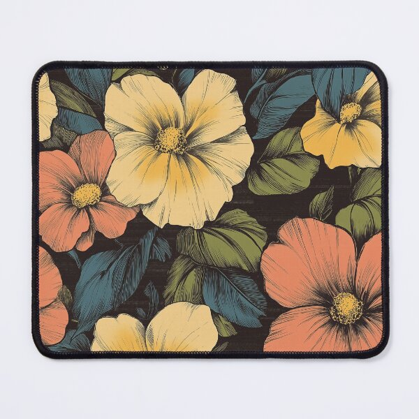 Item preview, Vintage Hibiscus Garden designed and sold by Espinoza Creative.