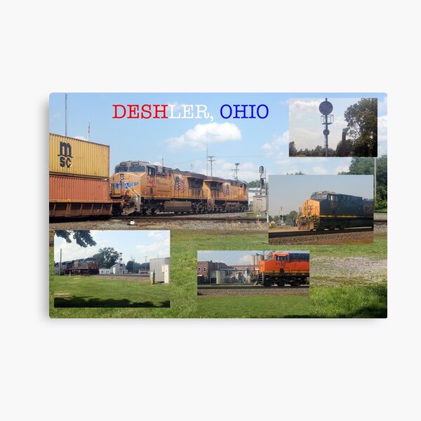 Item preview, Deshler, Ohio (2023 1st Cut) designed and sold by Caleb Murray Rail Website.