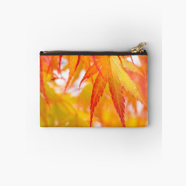Item preview, Fall into Autumn - orange Acer leaf by heidiannemorris ©️  designed and sold by FOLK ART FUSION by heidiannemorris.