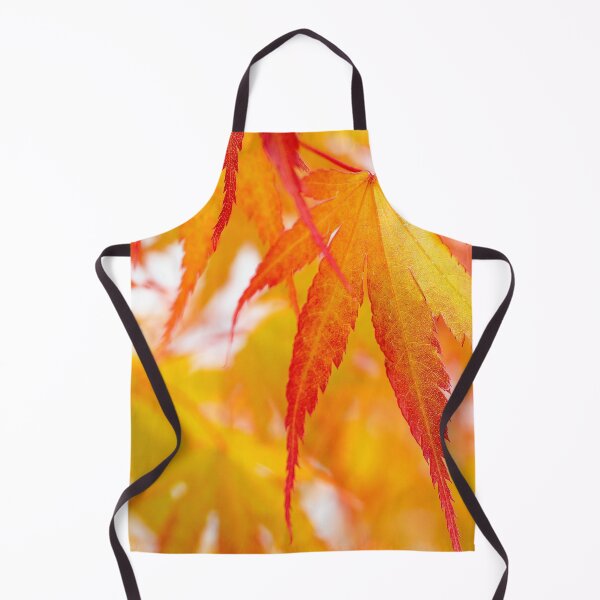 Item preview, Fall into Autumn - orange Acer leaf by heidiannemorris ©️ designed and sold by FOLK ART FUSION by heidiannemorris.