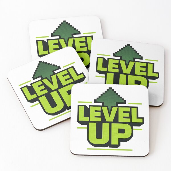 Item preview, Level Up Retro Gaming Pixel Art - Gamer Achievement Design designed and sold by CreativeVisionsHub.