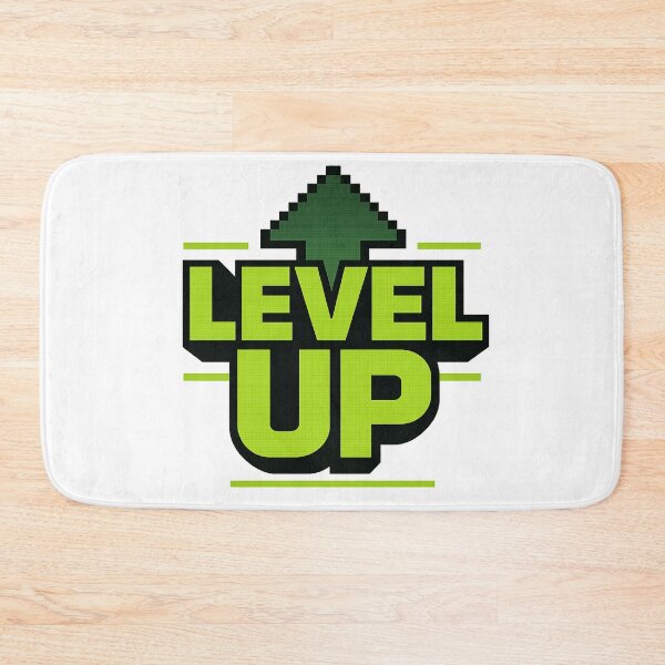 Item preview, Level Up Retro Gaming Pixel Art - Gamer Achievement Design designed and sold by CreativeVisionsHub.