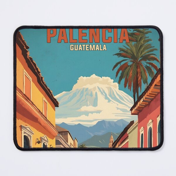 Item preview, Palencia Guatemala Vintage Poster Tourism  designed and sold by TravelersGems.