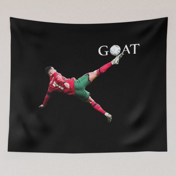 Item preview, GOAT in Motion: Ronaldo's Iconic Bicycle Kick designed and sold by Visionnaire-.