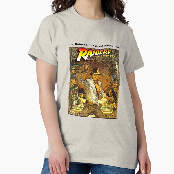 Item preview, Vintage 80s pulp art poster Dr. Jones Lost Crusade. Indiana! designed and sold by flopglop.