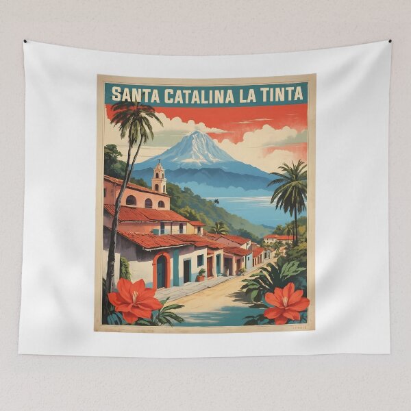 Item preview, Santa Catalina La Tinta Guatemala Vintage Poster Tourism  designed and sold by TravelersGems.