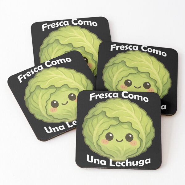 Item preview, Fresca Como Una Lechuga designed and sold by GriftingMediums.