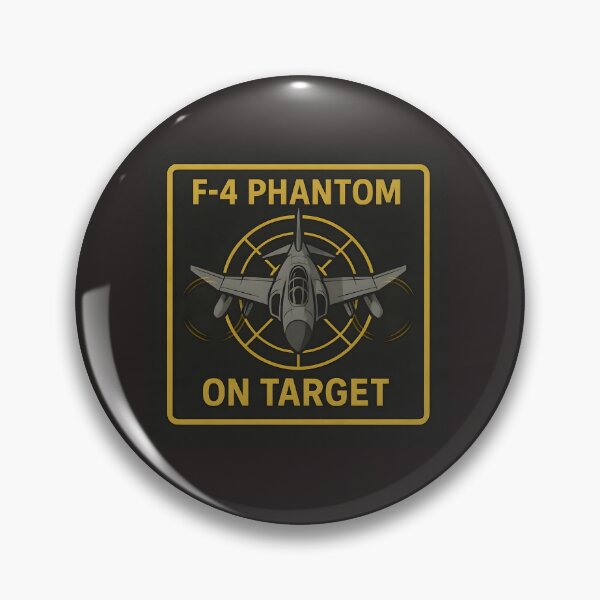 Artikelvorschau, F-4 Phantom Jet-Emblem – „Zielgenau“ entworfen und verkauft von NCLaserDesigns.