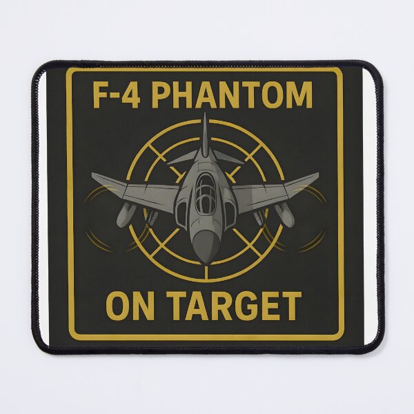 Item preview, F-4 Phantom Jet Emblem – "On Target" designed and sold by NCLaserDesigns.
