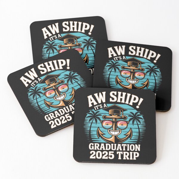 Item preview, Aw Ship It's A Graduation Trip 2025, Graduation Cruise 2025 designed and sold by Dabbing Turtle Designs.